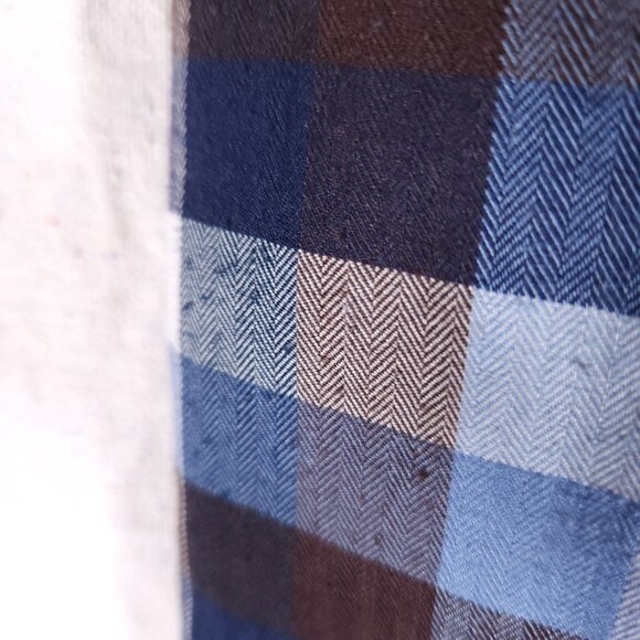 Flag & Anthem Madeflex Button Shirt Large Long Sleeve Roll Tab UPF Wicking - Picture 9 of 16